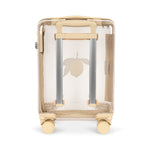 Konges Sløjd A/S TRAVEL SUITCASE lemon transparent
