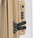 Konges Sløjd A/S TRAVEL SUITCASE cherry transparent