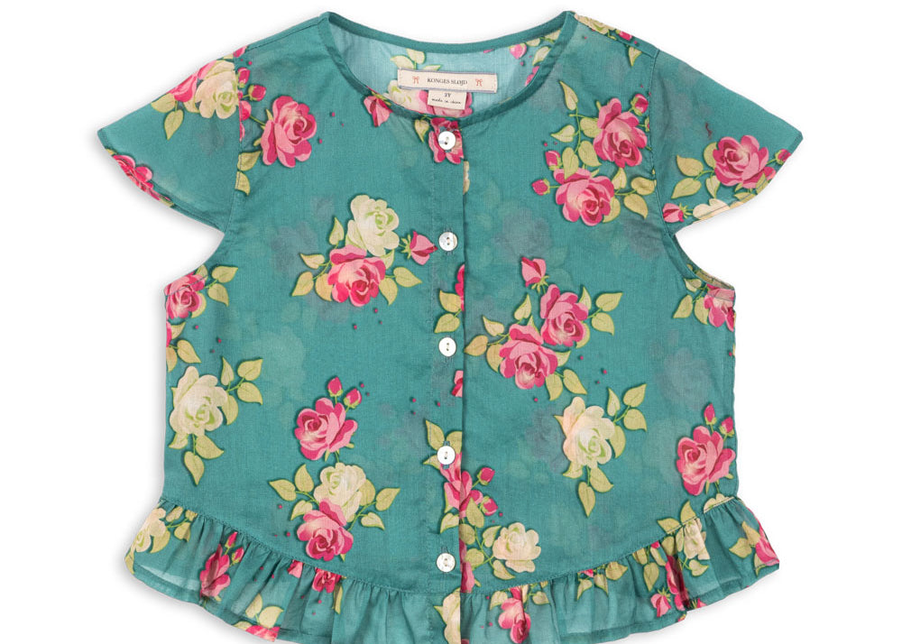 Konges Sløjd A/S WOVEN SHORT SLEEVE SHIRTS midori