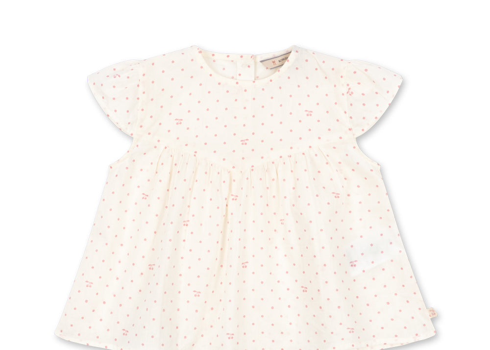 Konges Sløjd A/S WOVEN SHORT SLEEVE SHIRTS cherry dot