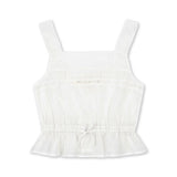 Konges Sløjd A/S WOVEN SHORT SLEEVE SHIRTS optic white