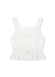 Konges Sløjd A/S WOVEN SHORT SLEEVE SHIRTS optic white