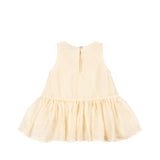 Konges Sløjd A/S WOVEN DRESSES buttercream