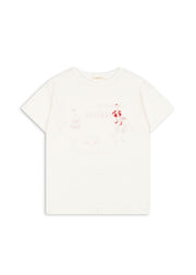 Konges Sløjd A/S JERSEY T-SHIRTS off white/lifeguard service