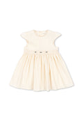 Konges Sløjd A/S WOVEN DRESSES eggnog