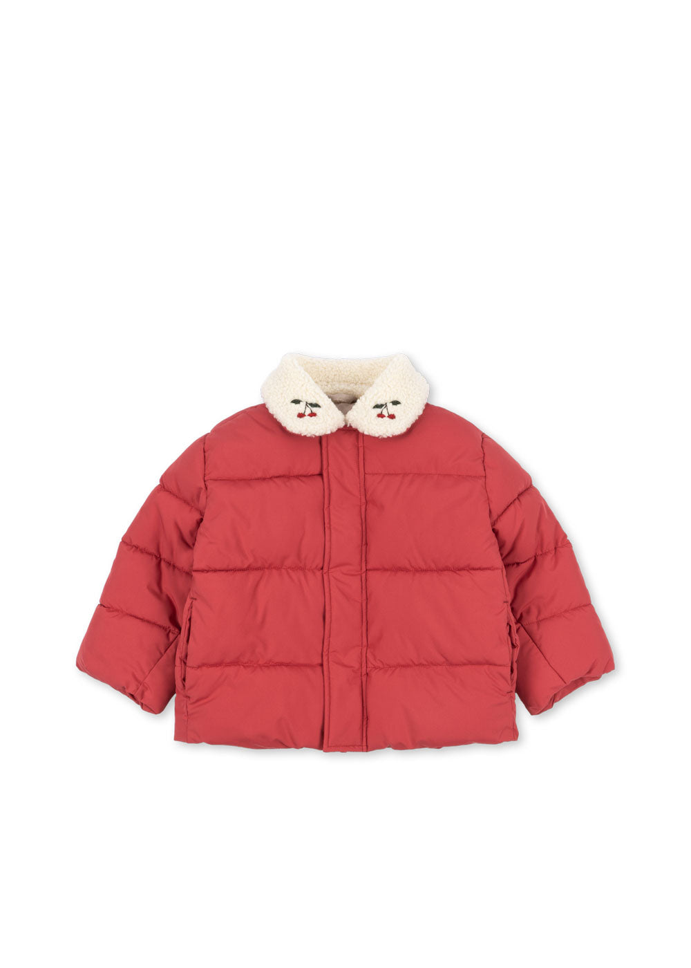 ALPI COLLAR JACKET - cardinal – Konges Sløjd®