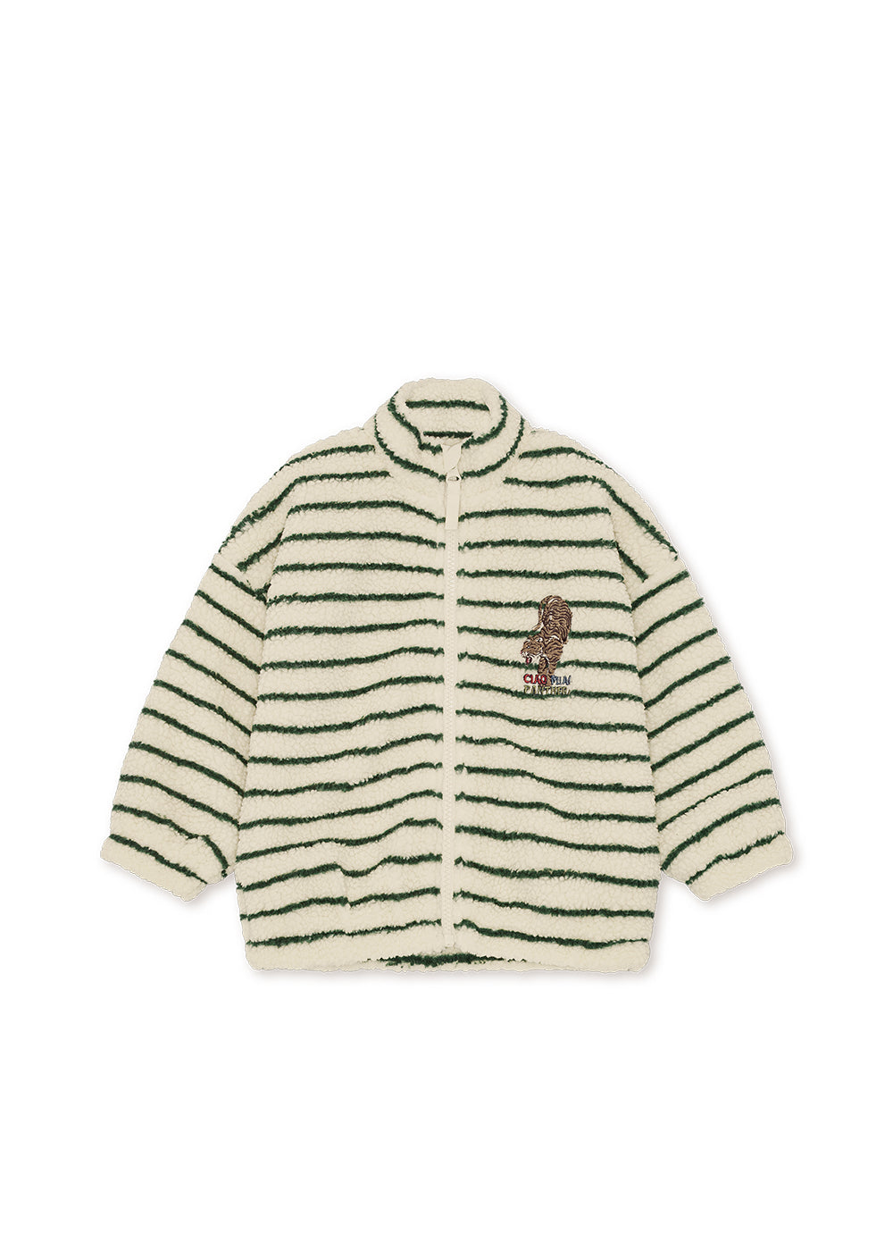 JODY TEDDY JACKET - erba stripe – Konges Sløjd®