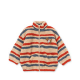 Konges Sløjd A/S TEDDY & FLEECE tangerine stripe