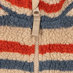 Konges Sløjd A/S TEDDY & FLEECE tangerine stripe
