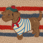Konges Sløjd A/S TEDDY & FLEECE tangerine stripe