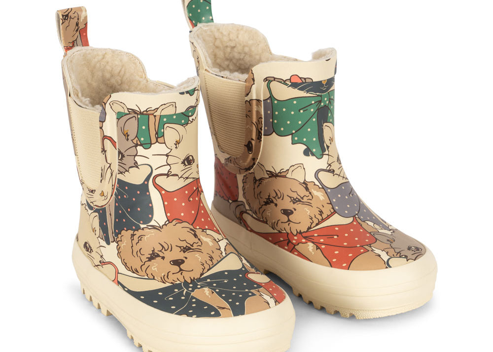 Konges Sløjd A/S RUBBER BOOTS like cats and dogs