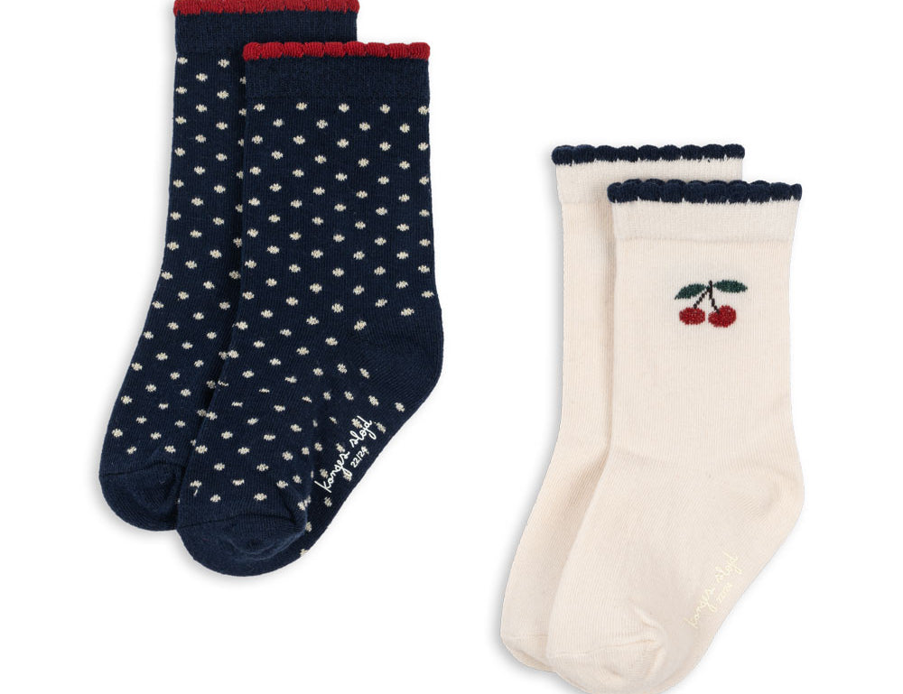 Konges Sløjd A/S SOCKS cherry mix