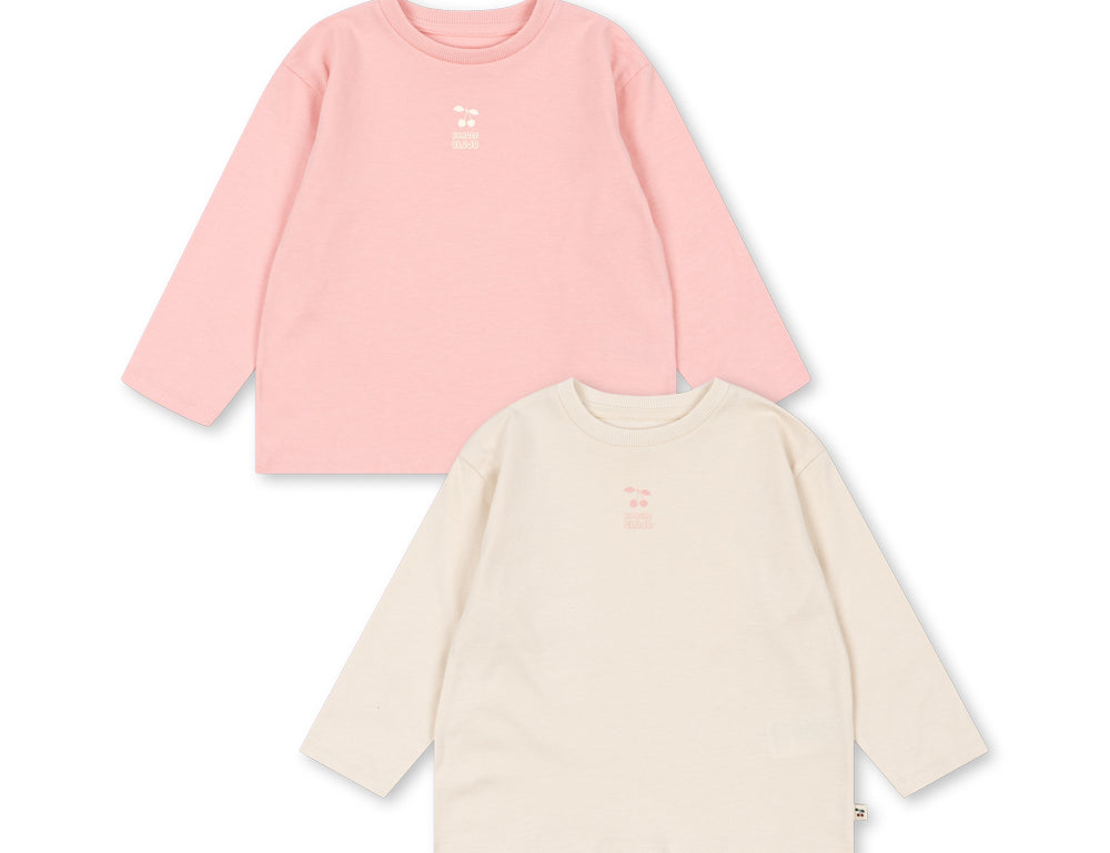 Konges Sløjd A/S JERSEY BLOUSES pink dolphin/antique white
