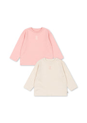 Konges Sløjd A/S JERSEY BLOUSES pink dolphin/antique white