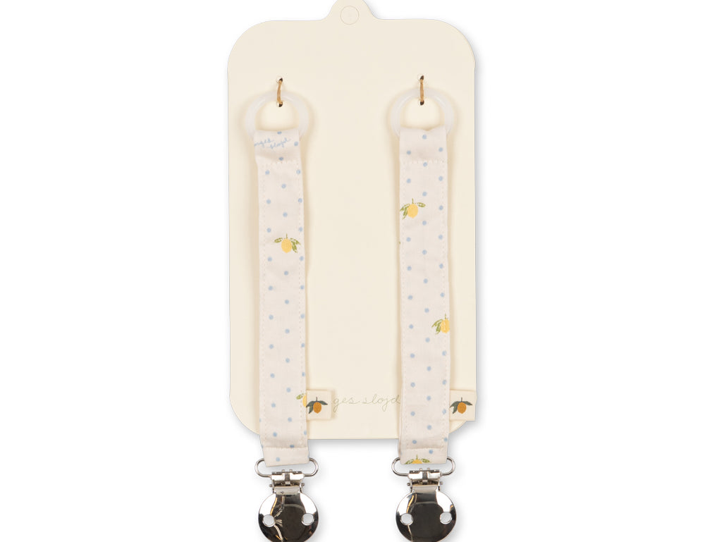 Konges Sløjd A/S PACIFIERS lemon dot
