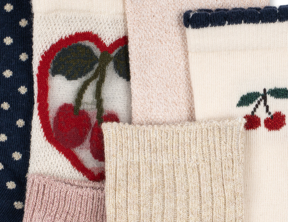 Konges Sløjd A/S SOCKS multi glitter
