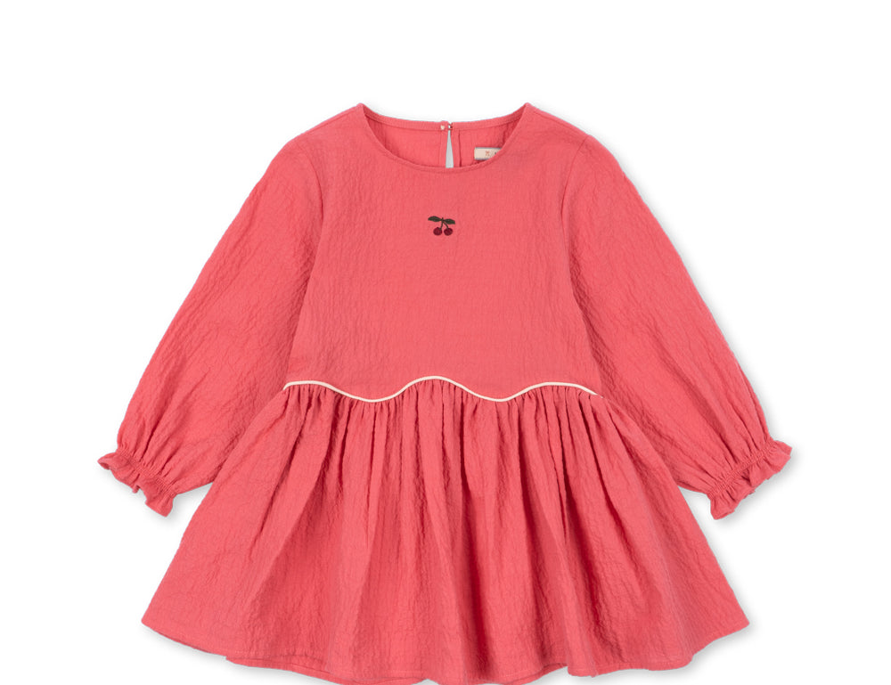 Konges Sløjd A/S WOVEN DRESSES sun kissed coral