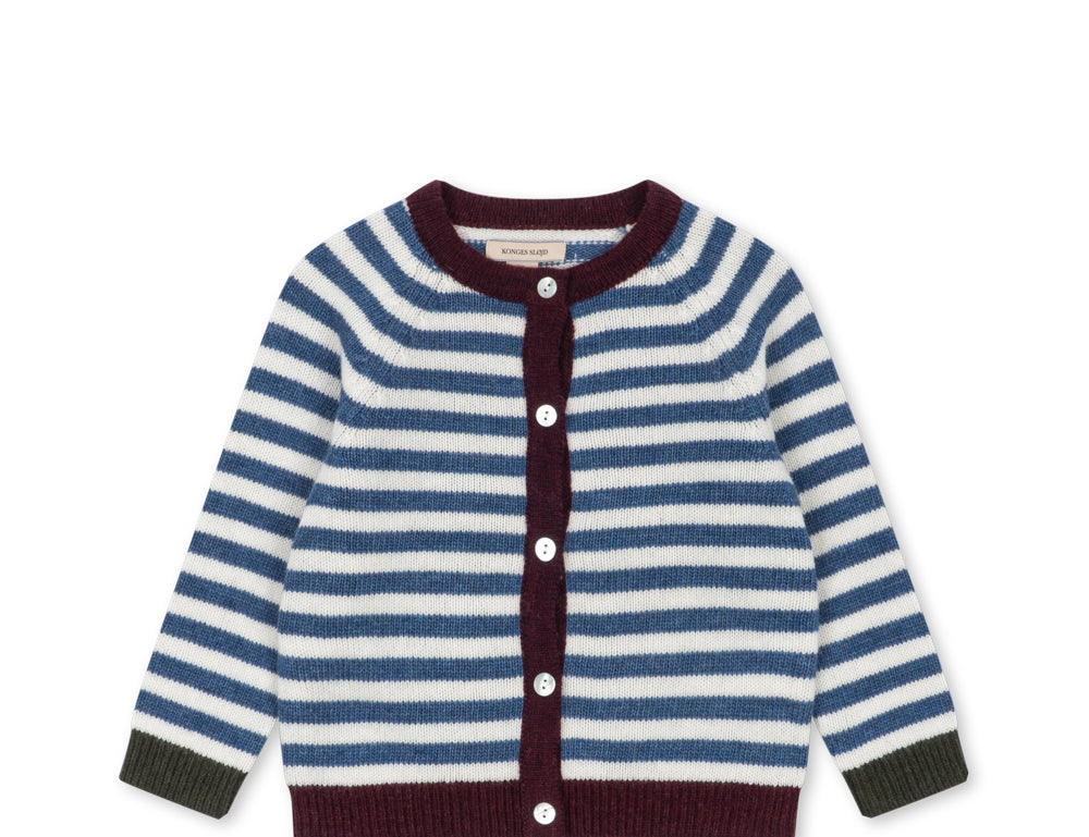 Konges Sløjd A/S KNITTED CARDIGANS autumn stripe