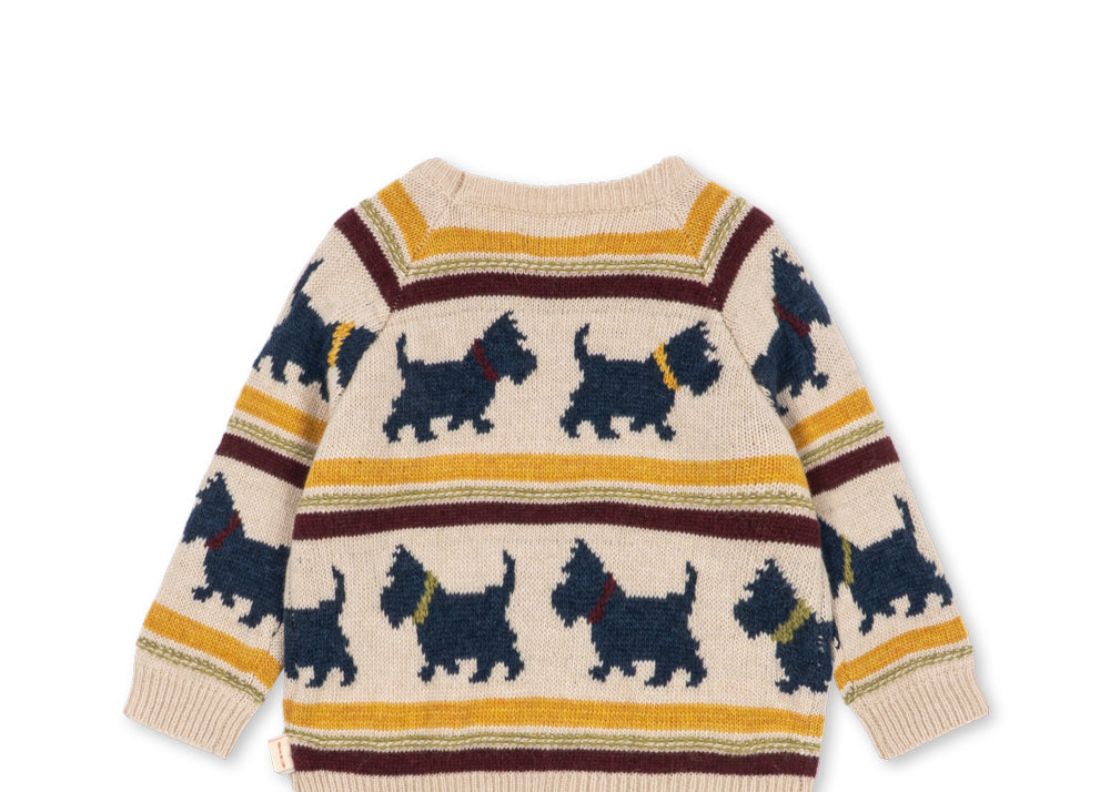 Konges Sløjd A/S KNITTED BLOUSES & VESTS piccolo scottie