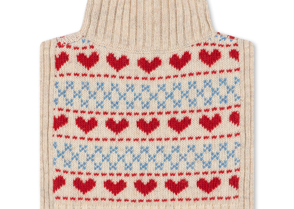 Konges Sløjd A/S NECKWARMER heart