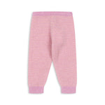 Konges Sløjd A/S KNITTED PANTS purple/pink dolphin