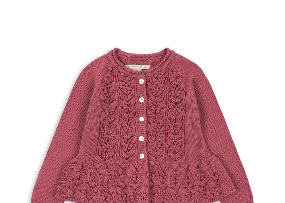 Konges Sløjd A/S KNITTED CARDIGANS deco rose