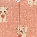 Konges Sløjd A/S WOVEN SHIRTS ciao miao rose