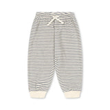 Konges Sløjd A/S JERSEY PANTS flint stripe