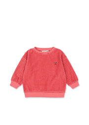 Konges Sløjd A/S JERSEY BLOUSES cardinal rose stripe