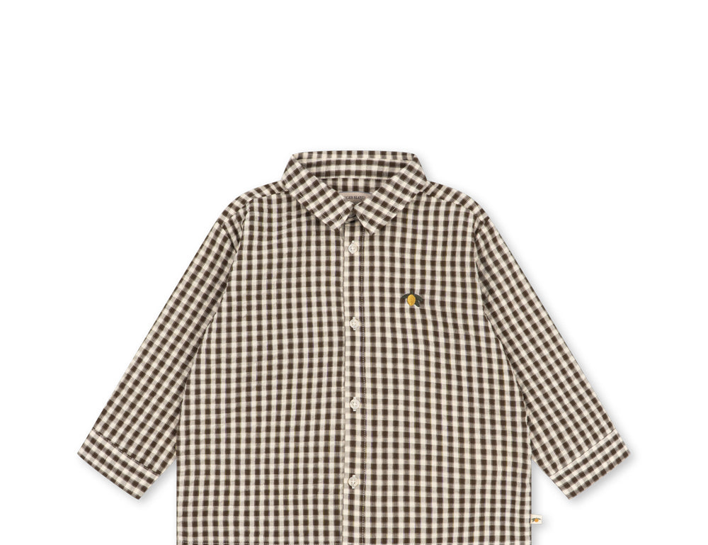 Konges Sløjd A/S WOVEN SHIRTS choco check