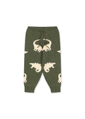 Konges Sløjd A/S KNITTED PANTS dino vert