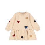 Konges Sløjd A/S JERSEY DRESSES bon coeur coloré