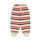 Konges Sløjd A/S JERSEY PANTS tangerine stripe