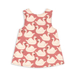 Konges Sløjd A/S WOVEN DRESSES swan rose