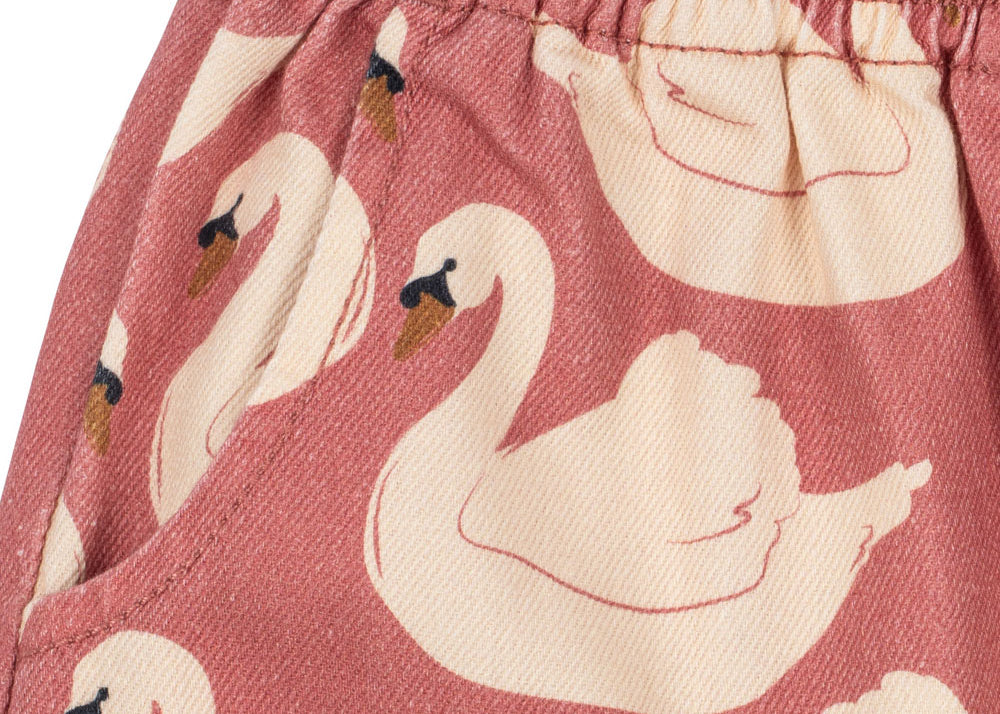 Konges Sløjd A/S WOVEN PANTS swan rose