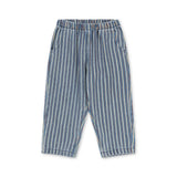 Konges Sløjd A/S WOVEN PANTS tricolore bleu