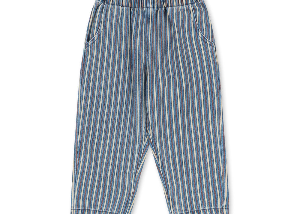 Konges Sløjd A/S WOVEN PANTS tricolore bleu