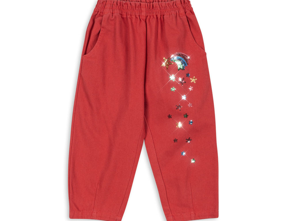Konges Sløjd A/S WOVEN PANTS cardinal