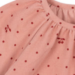 Konges Sløjd A/S WOVEN DRESSES cherry dot scarlet