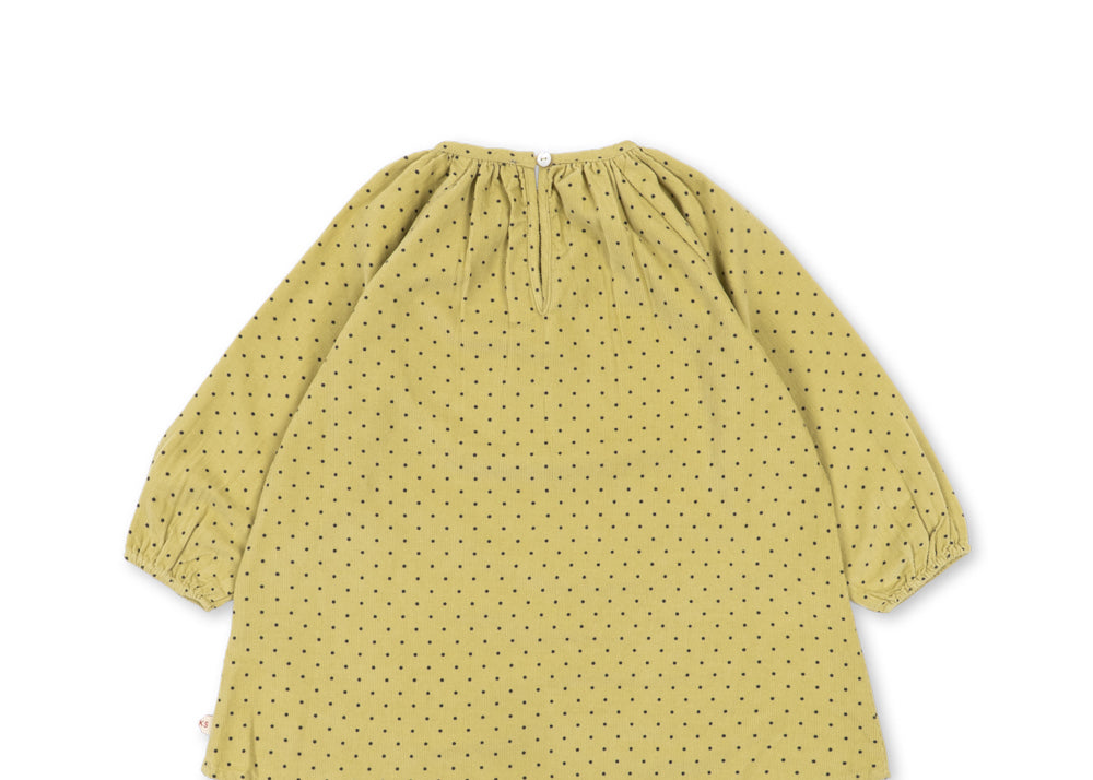 Konges Sløjd A/S WOVEN DRESSES dot leek