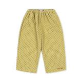 Konges Sløjd A/S WOVEN PANTS dot leek