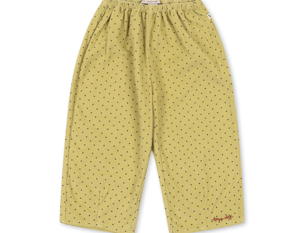 Konges Sløjd A/S WOVEN PANTS dot leek
