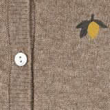 Konges Sløjd A/S KNITTED ROMPERS & ONESIES light brown