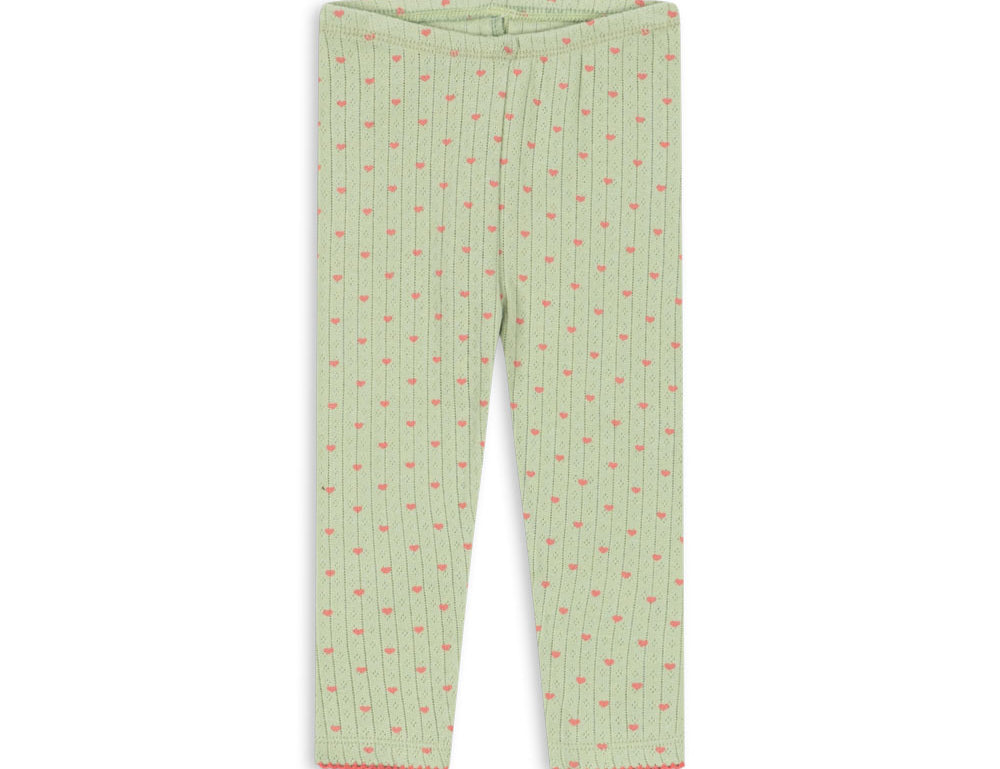 Konges Sløjd A/S JERSEY PANTS coeur lint