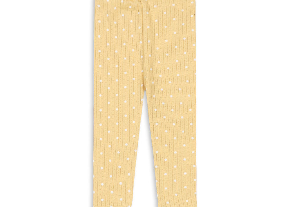 Konges Sløjd A/S JERSEY PANTS dot golden