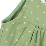 Konges Sløjd A/S WOVEN ROMPERS & JUMPSUITS dot pistacchi