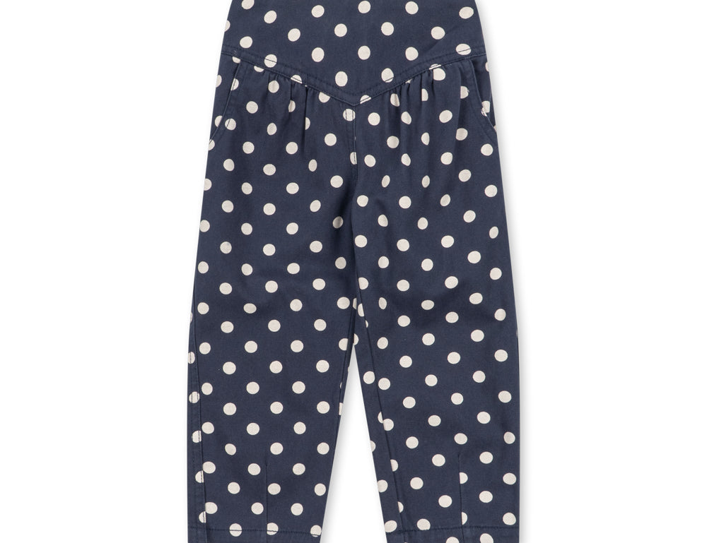 Konges Sløjd A/S WOVEN PANTS dot nuit