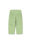 Konges Sløjd A/S WOVEN PANTS dot pistacchi