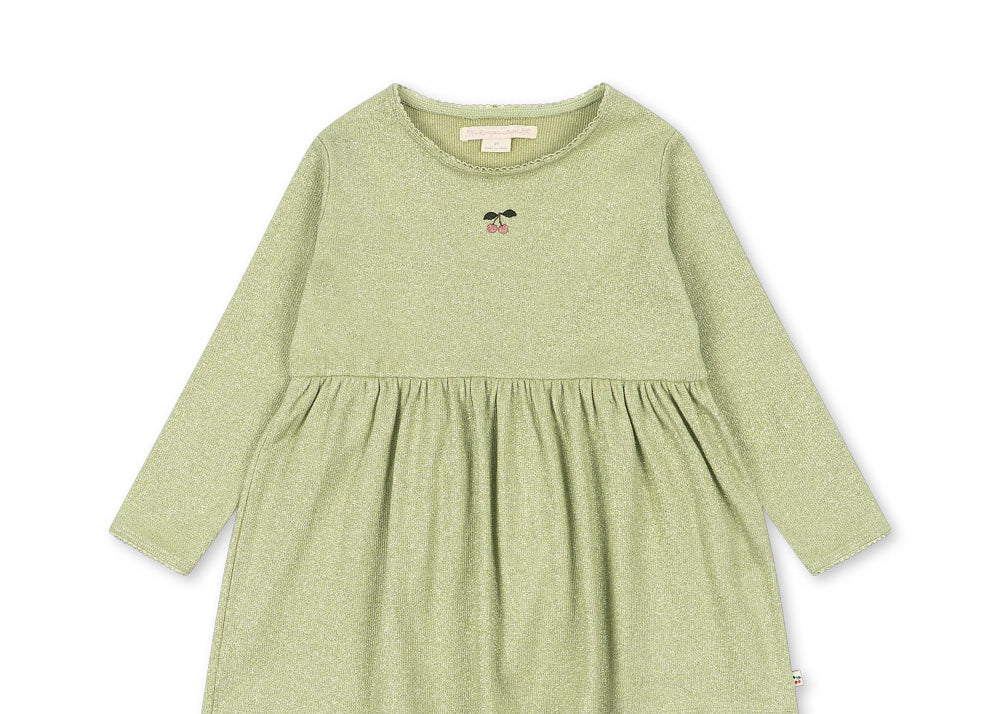 Konges Sløjd A/S JERSEY DRESSES leek green