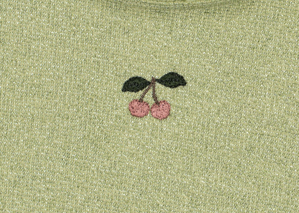 Konges Sløjd A/S JERSEY DRESSES leek green